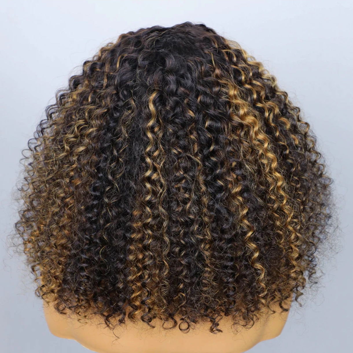 Half Wig Kinky Curly – Madeixa (#1B/#30)