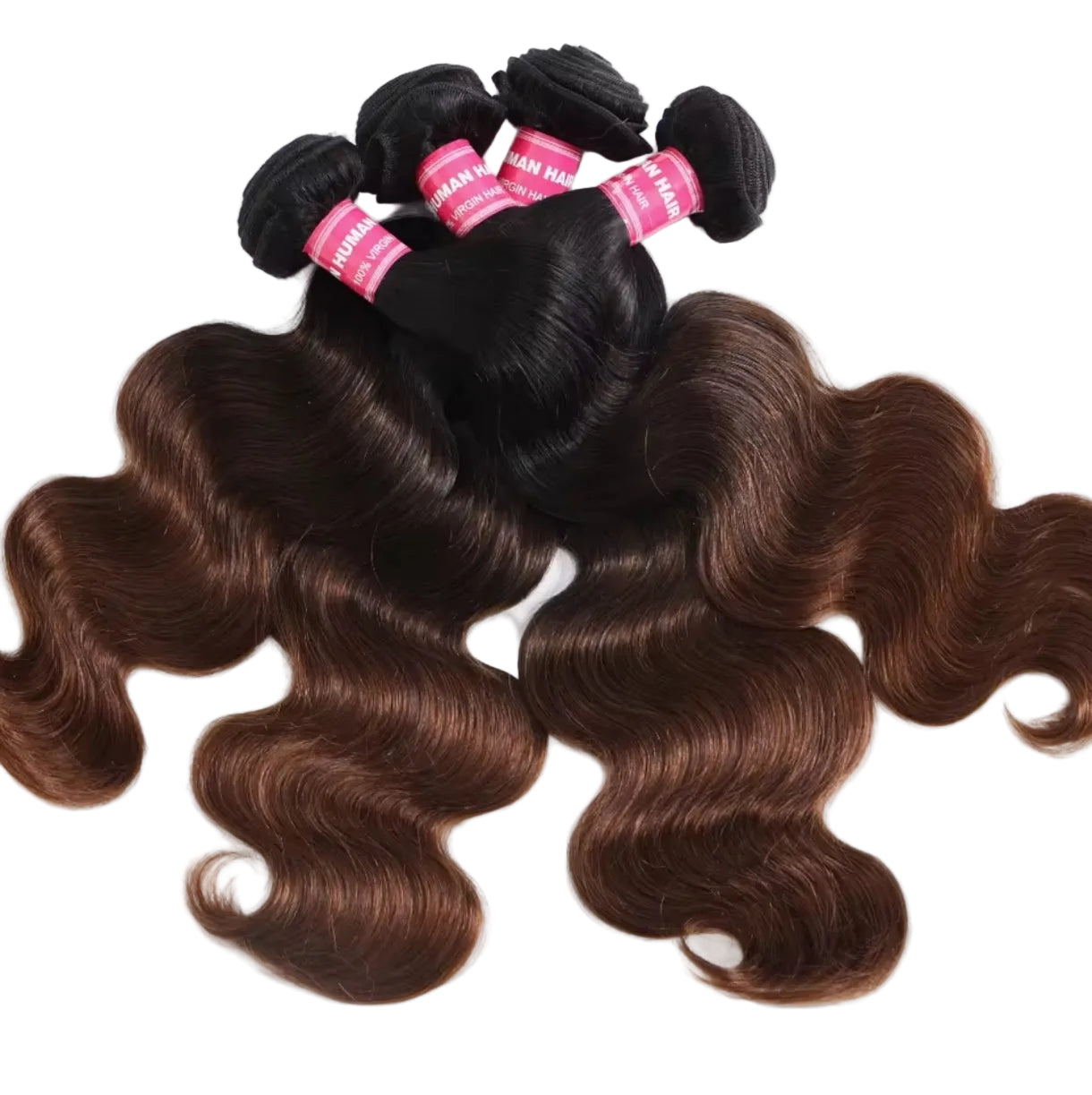 Extensões Ondulado – Castanho Ombré