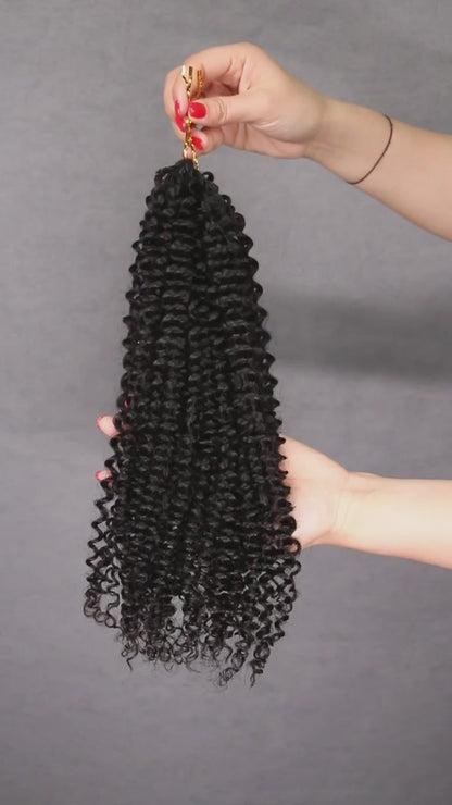 Crochet Kinky Curly – Preto Natural (#1B)