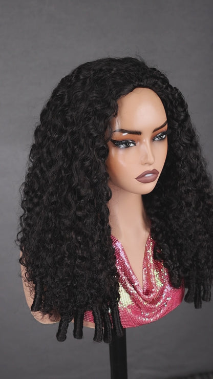 Half Wig Burmese Curly – Volume Natural em Segundos!