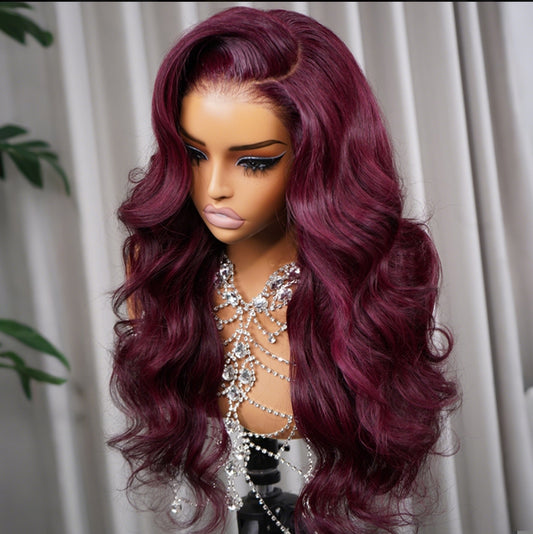 Peruca Wear Go Body Wave – Vermelho Borgonha (#99J)