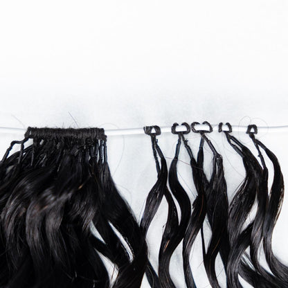Crochet Deep Wave – Preto Natural (#1B)