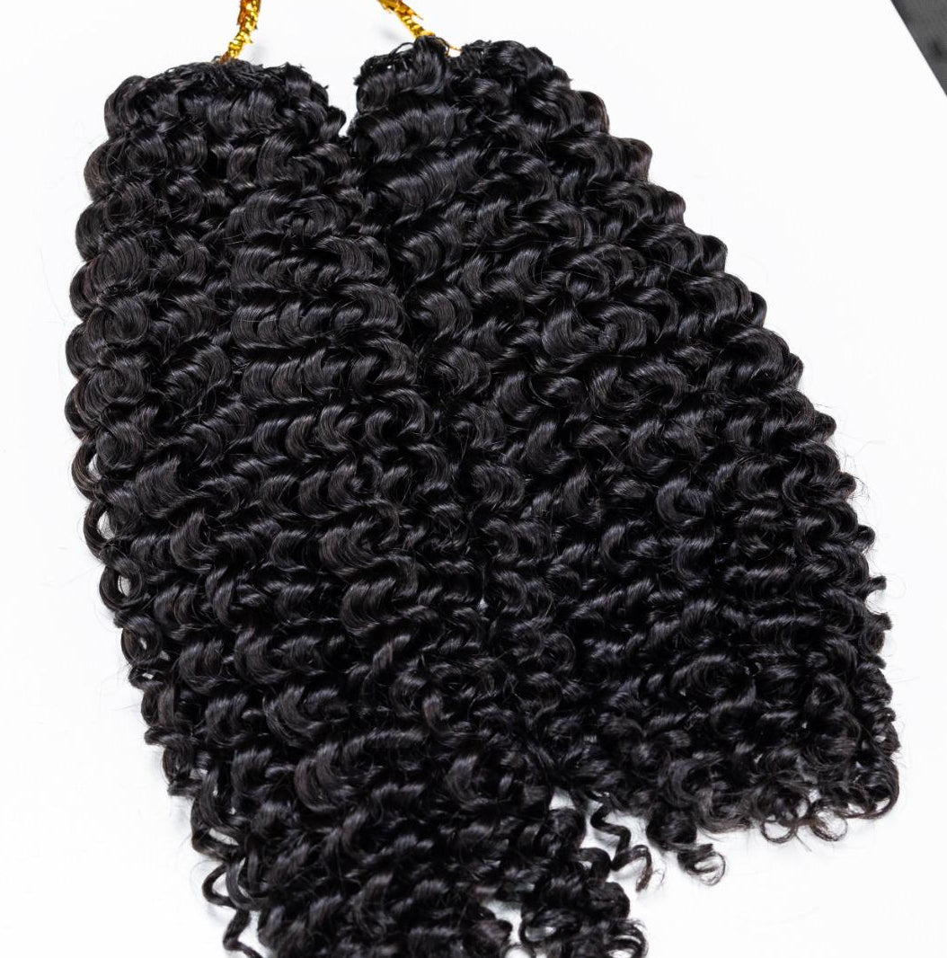 Crochet Kinky Curly – Preto Natural (#1B)