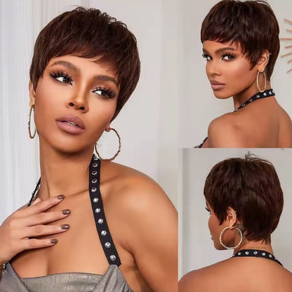 Peruca  Pixie Refinado