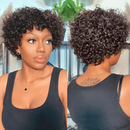 Peruca Pixie Moderna