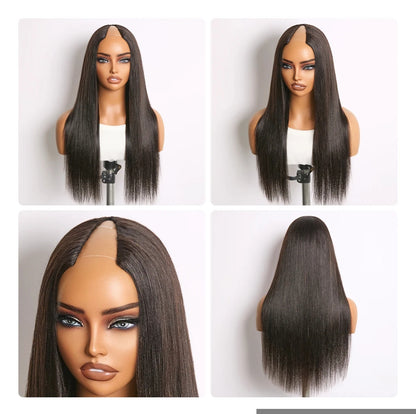 Peruca Parte V Kinky Straight – Preto Natural (#1B)