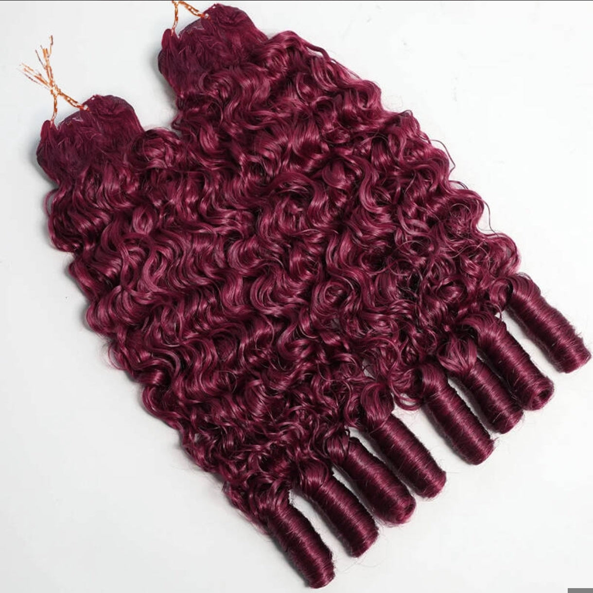 Crochet Burmese Curly – Vinho Escuro (#99J)