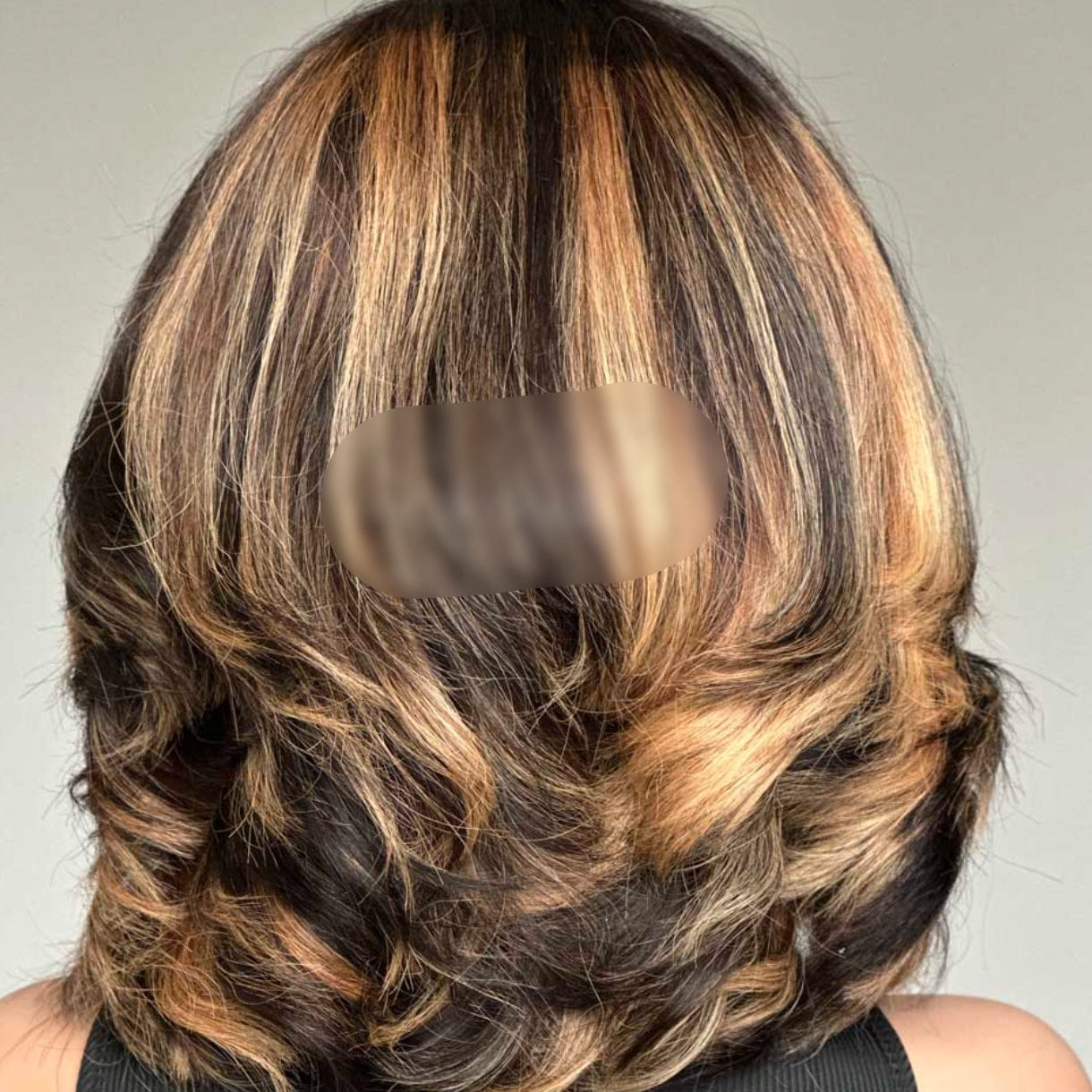 Peruca  Bob Luxo Luz Frontal
