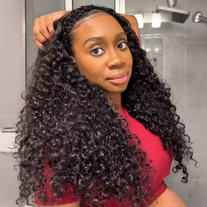 Half Wig Water Wave – Preto Natural (#1B)