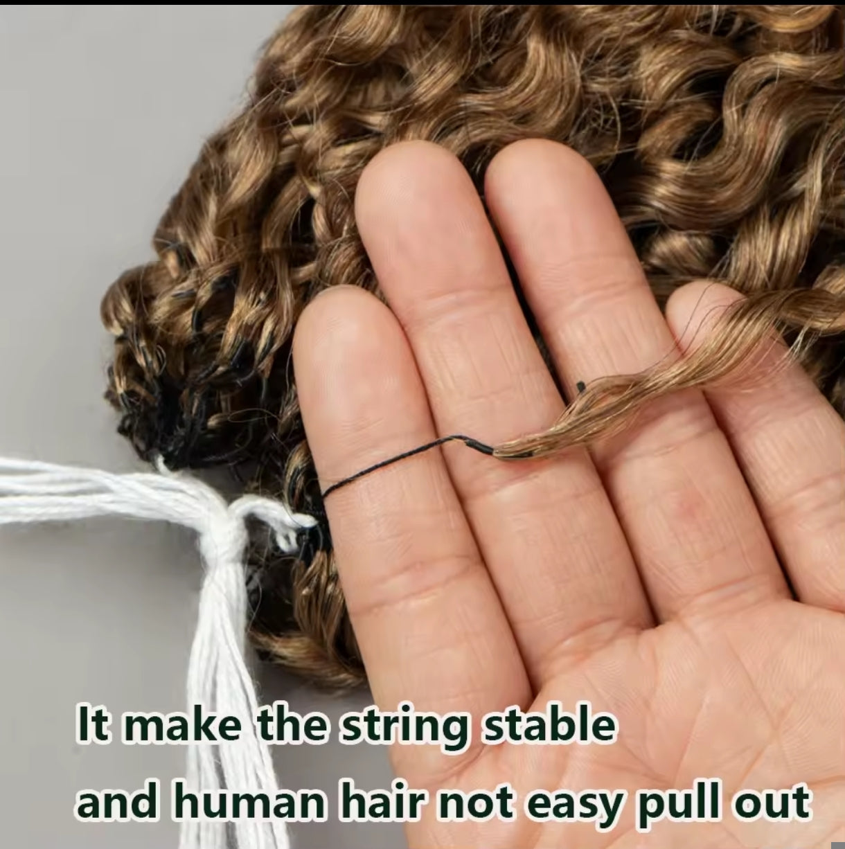 Crochet Kinky Curly –  Loiro Mel (#27)