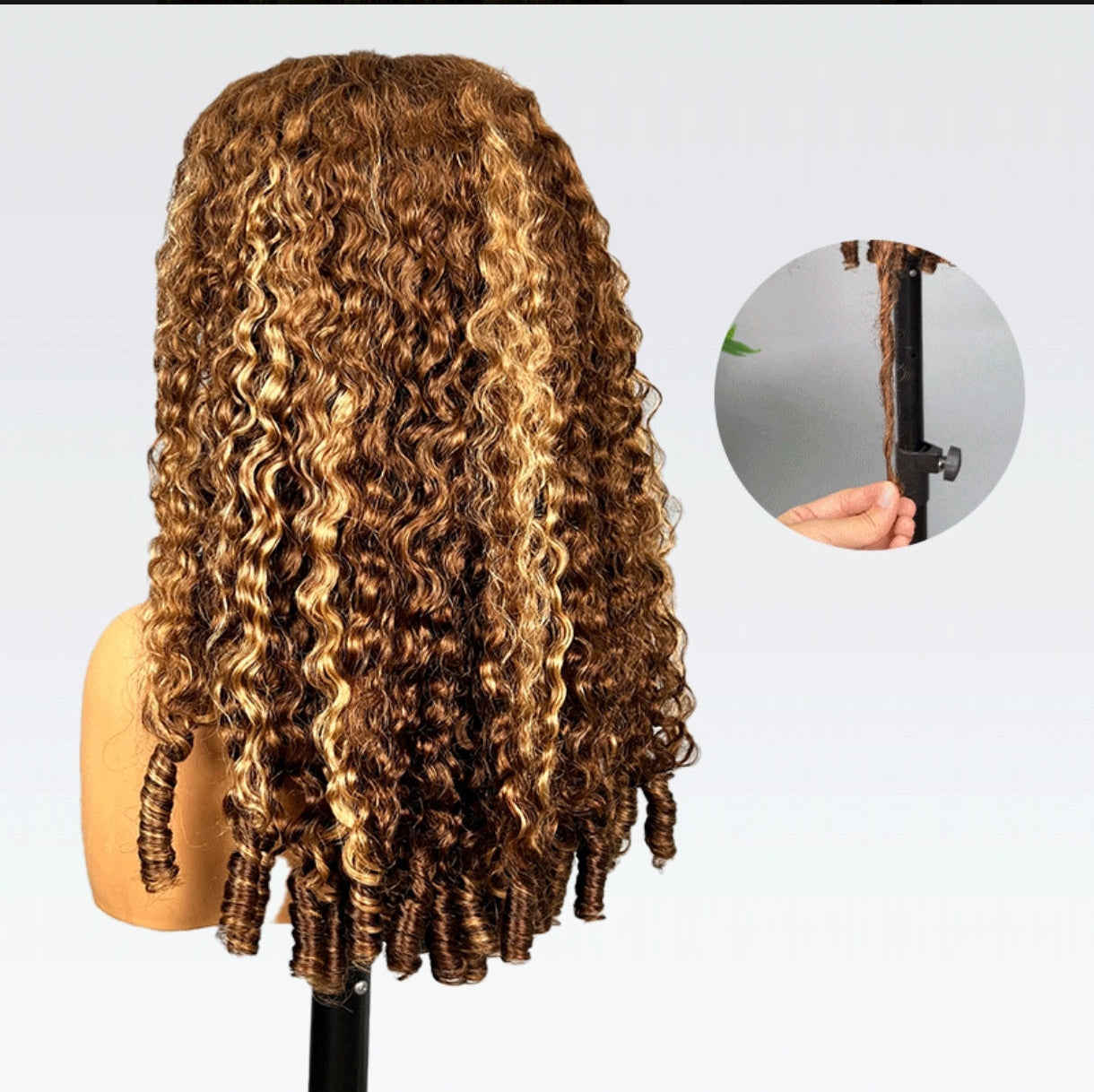 Peruca Wear Go Burmese Curly – Piano (Tricolor)
