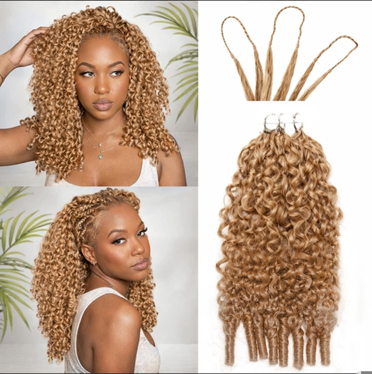 Crochet Burmese curly – Loiro Mel (#27)
