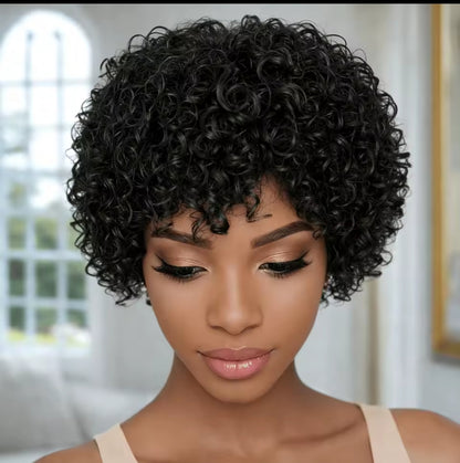 Peruca Pixie Moderna