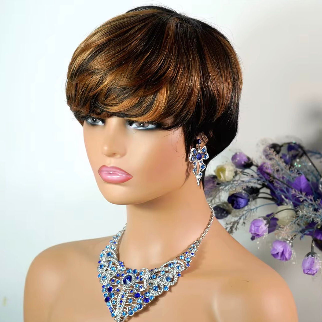 Peruca  Pixie Refinado