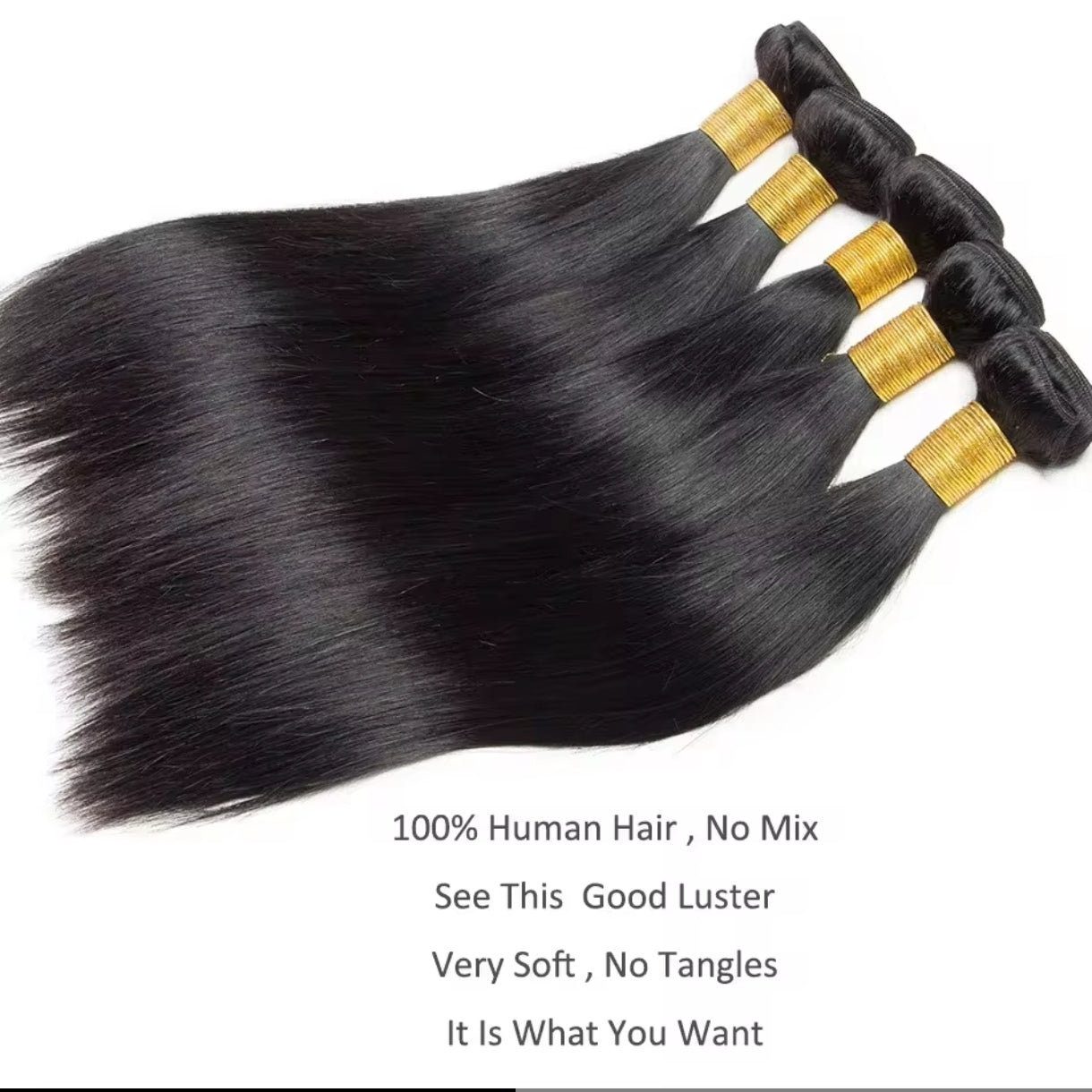 Extensões Liso – Preto Natural (#1B)