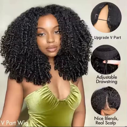 Peruca Parte V Burmese Curly – Preto Natural (#1B)