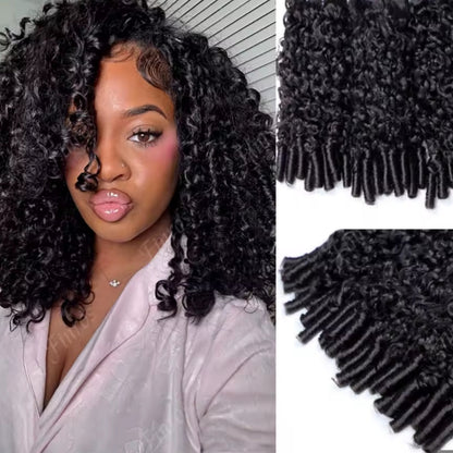 Extensões Burmese Curly – Preto Natural (#1B)