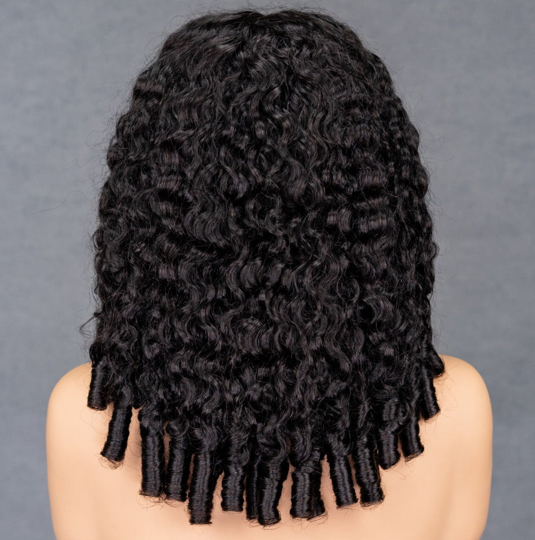 Peruca Wear Go Burmese Curly – Preto Natural (#1B)
