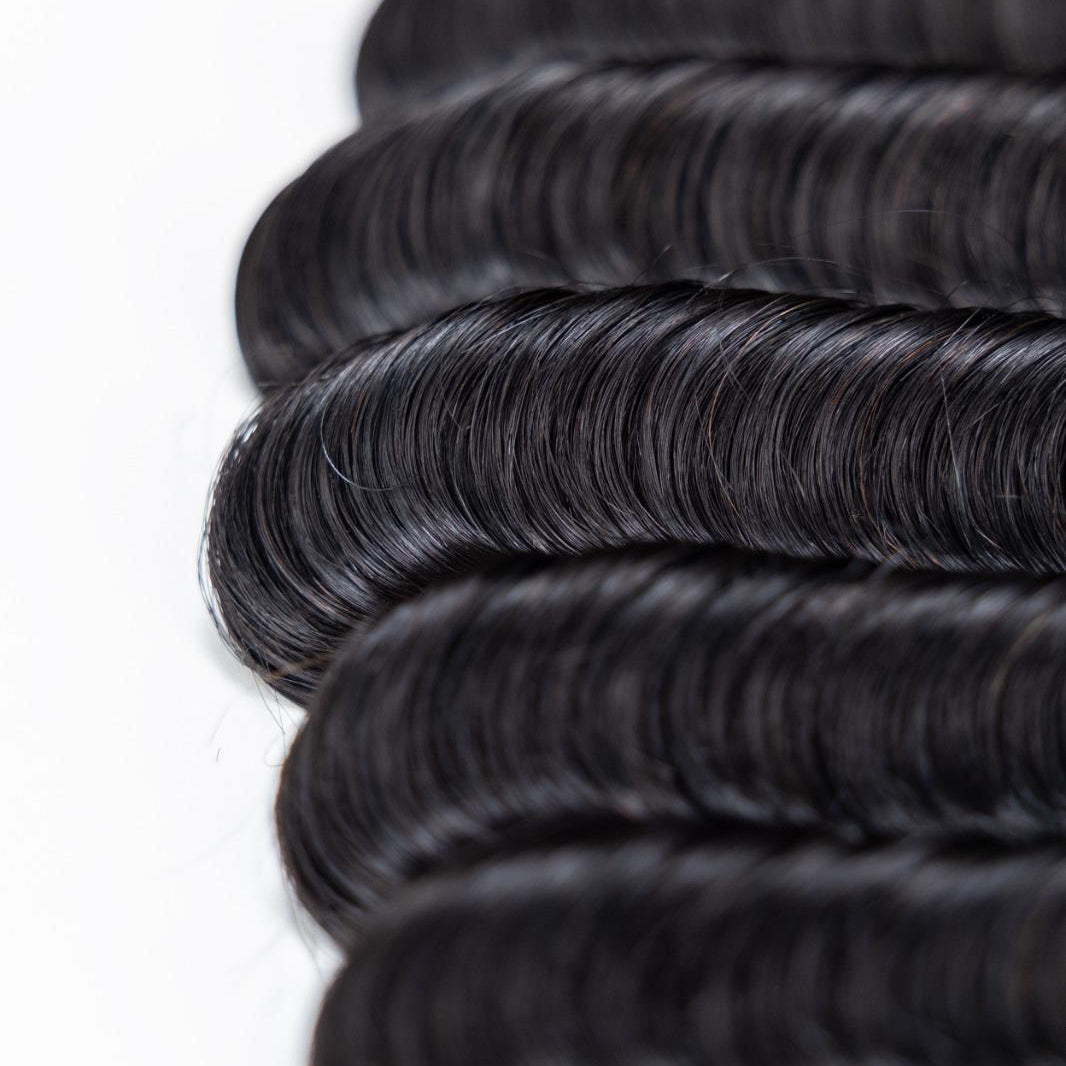 Crochet Deep Wave – Preto Natural (#1B)