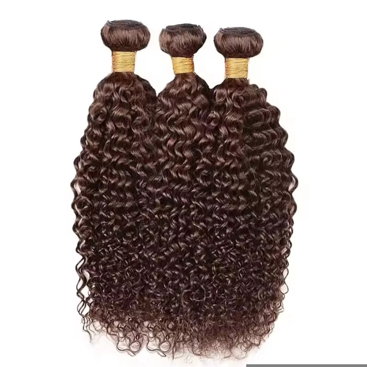 Extensões Kinky Curly – Castanho Chocolate (#4)