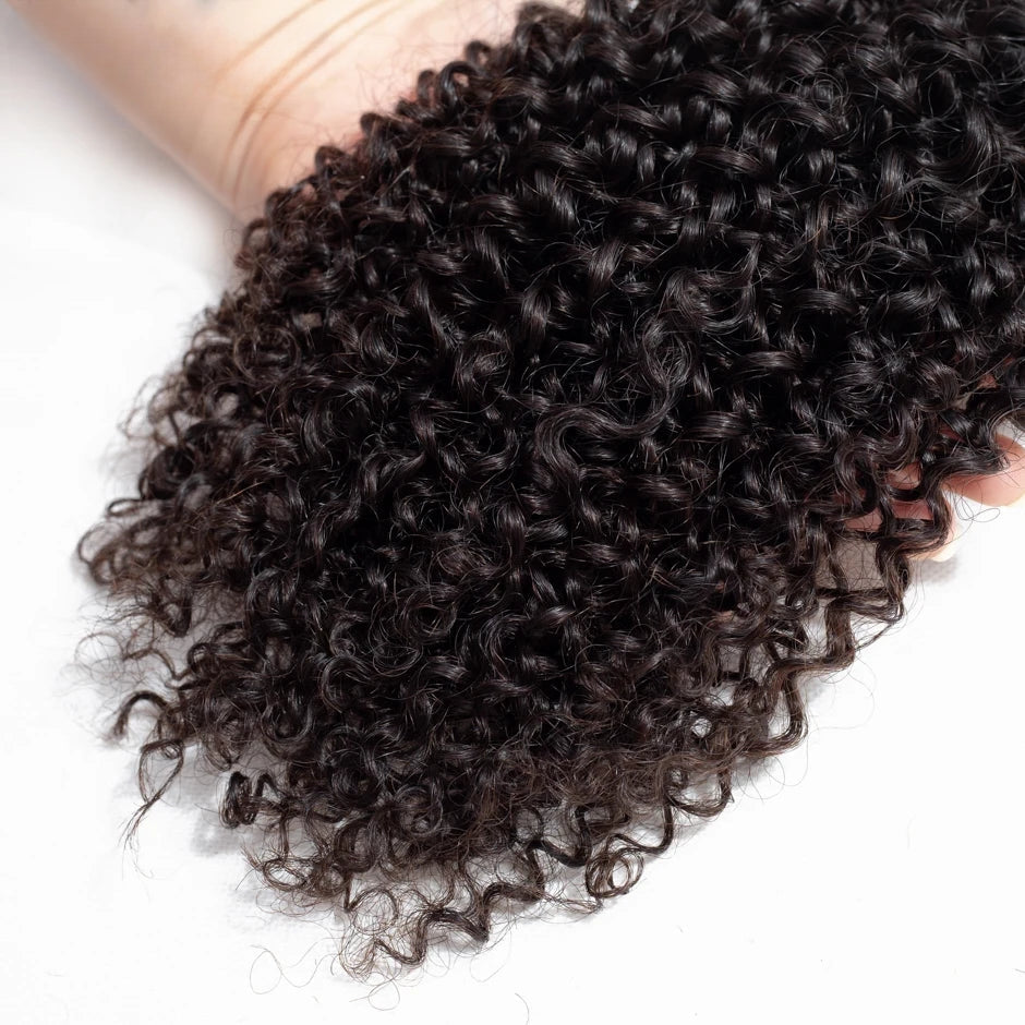 Extensões de Cabelo Humano  Kinky Curly