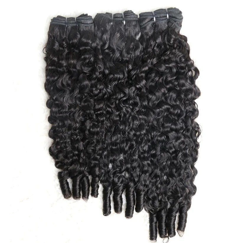 Extensões Burmese Curly – Preto Natural (#1B)