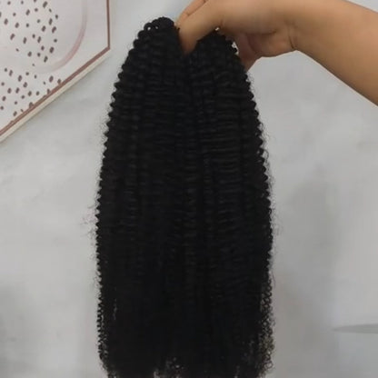 Crochet Afro Curly – Preto Natural (#1B)