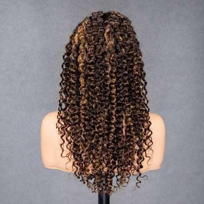 Half Wig Kinky Curly – Madeixa (#1B/#30)