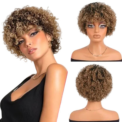 Peruca Pixie Moderna