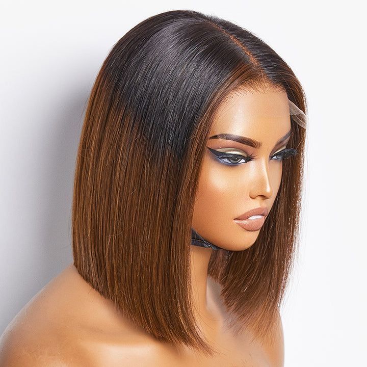 Peruca Bob Yaki – Castanho Ombre