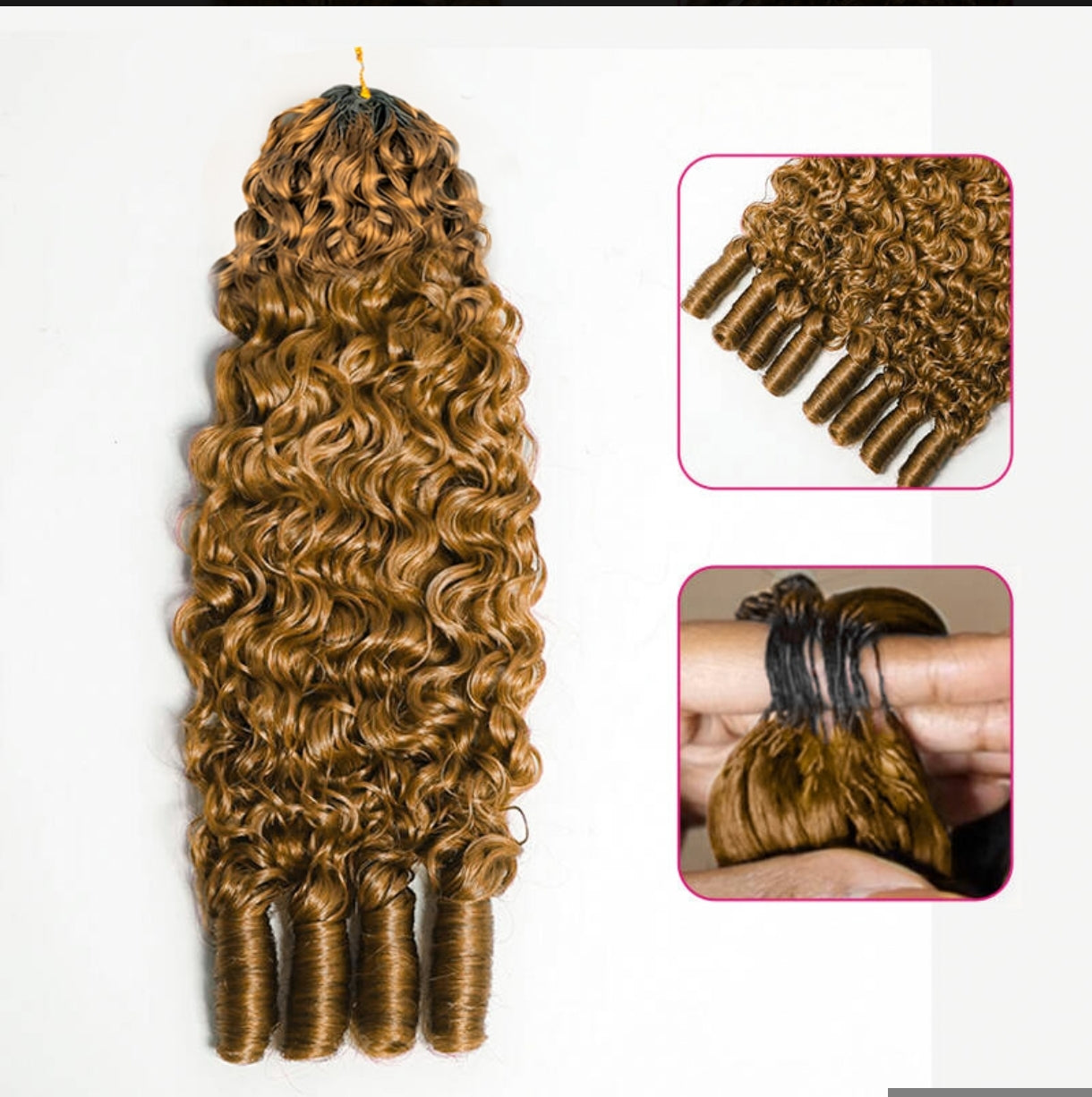Crochet Burmese curly – Loiro Mel (#27)
