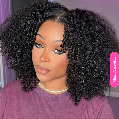 Peruca Wear Go Kinky Curly – Preto Natural (#1B)