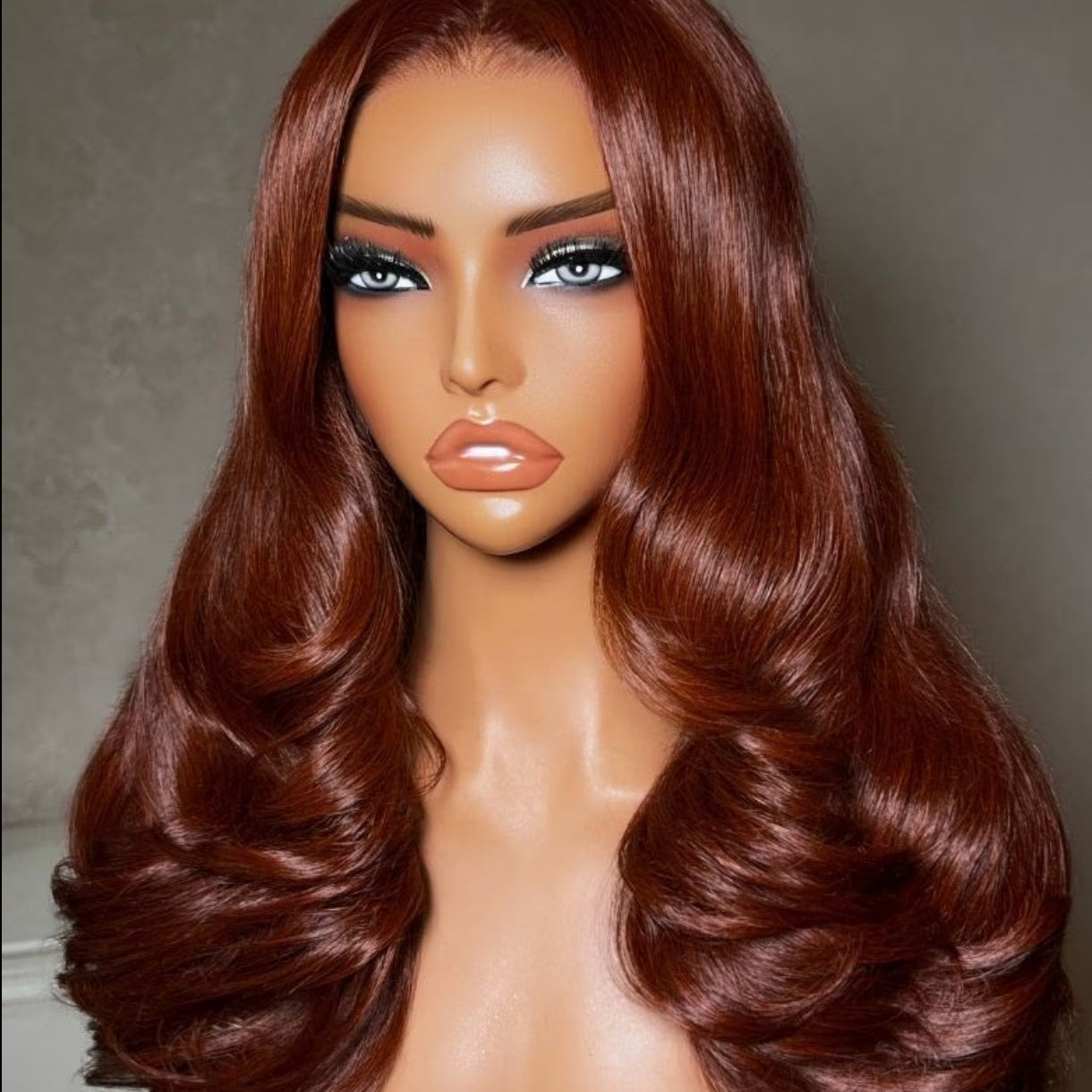 Peruca Wear Go Body Wave – Vermelho Acastanhado (#33)