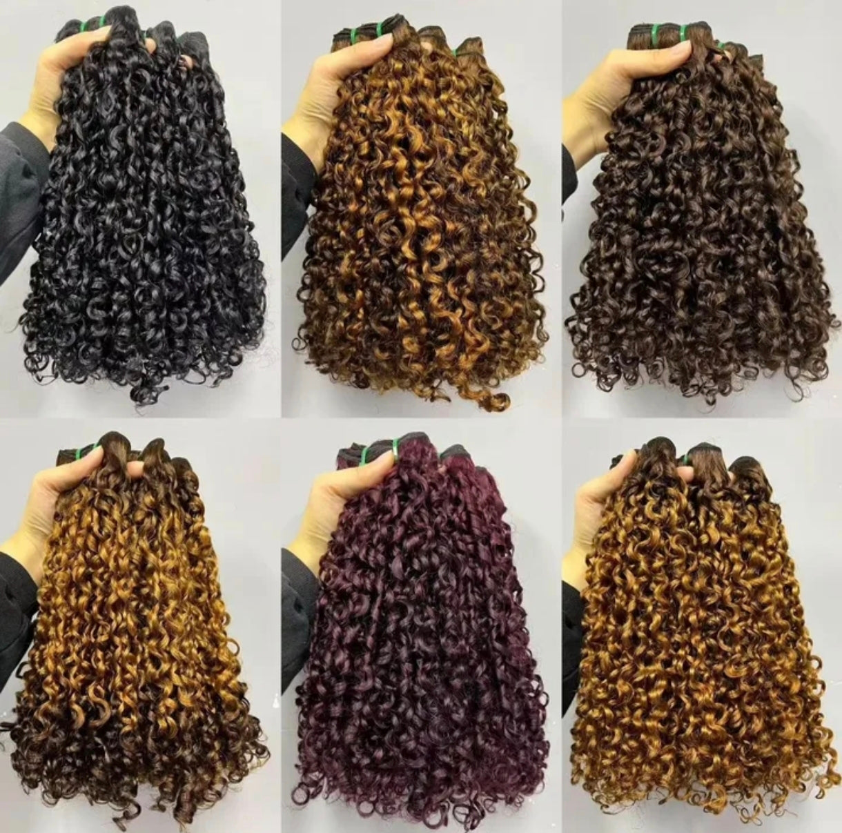 Extensões de Cabelo Humano Brasileiro Pixie cor #99j