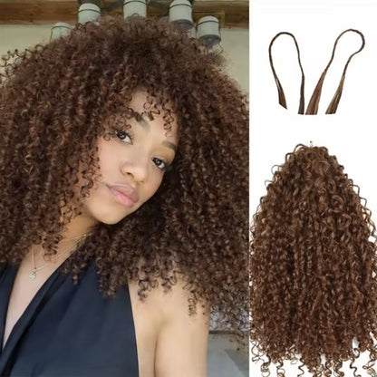 Crochet Kinky Curly – Castanho Chocolate (#4)