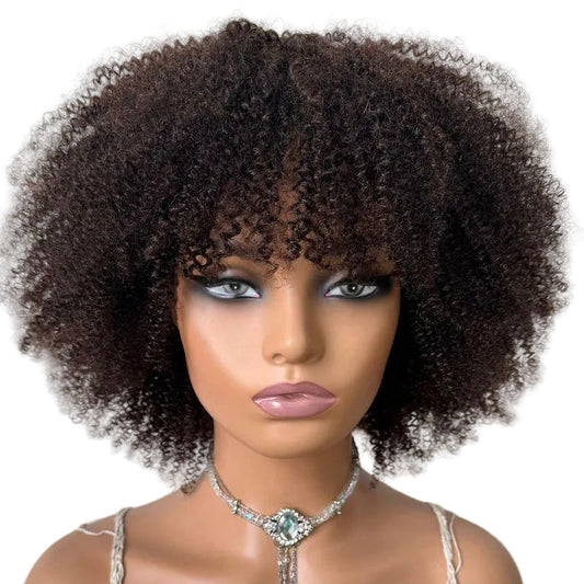Peruca Bob Afro Curly