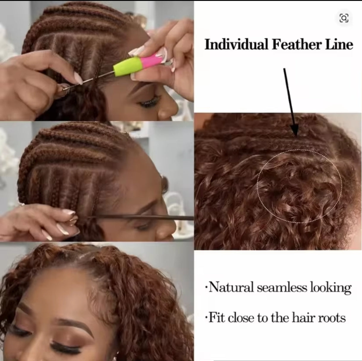 Crochet Kinky Curly – Castanho Chocolate (#4)