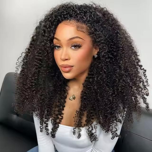 Peruca Wear Go Kinky Curly – Preto Natural (#1B)