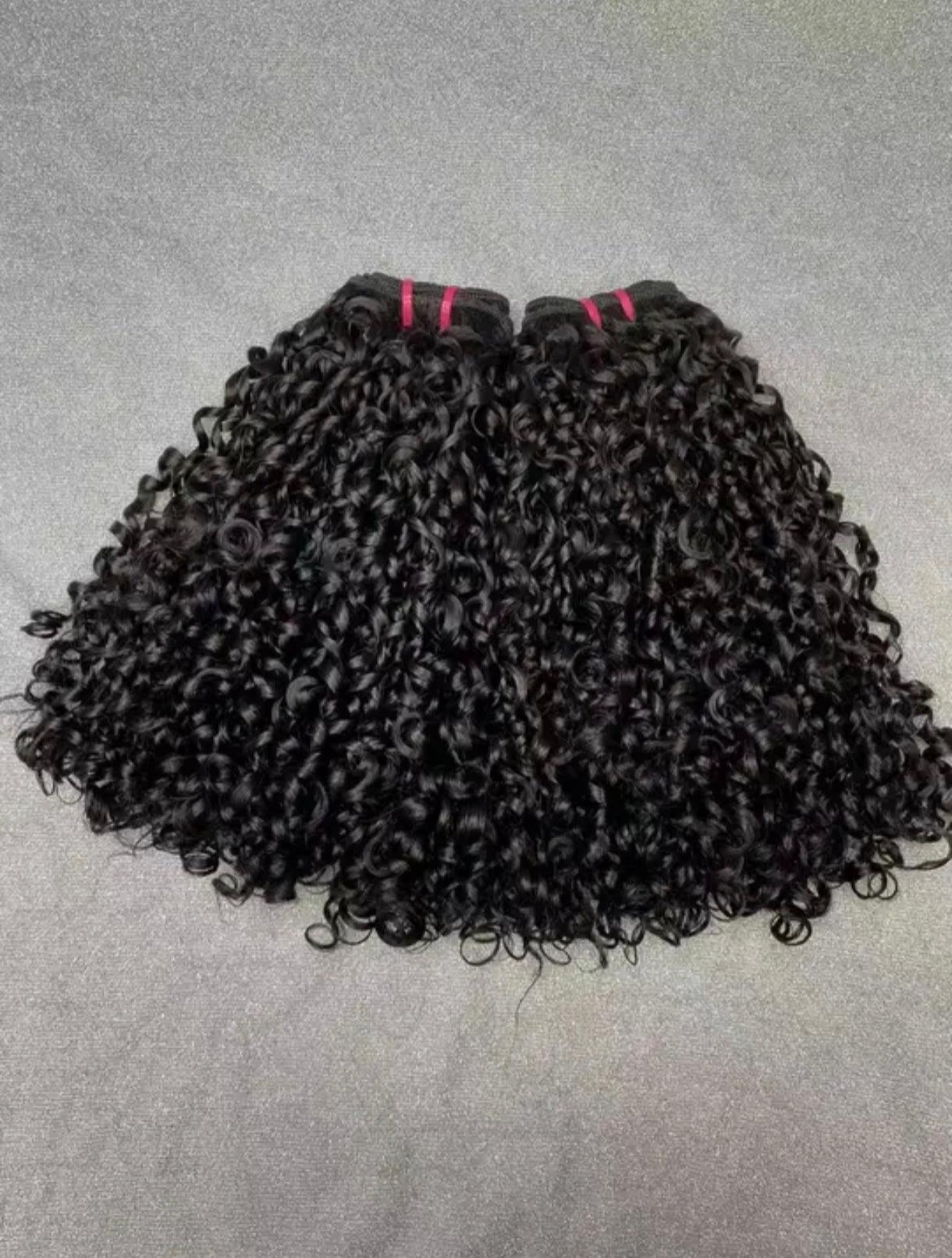 Extensões de Cabelo Humano Pixie cor natural