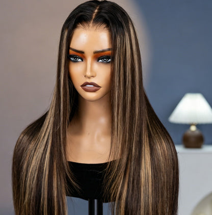 Peruca Wear Go Lisa – Brown Balayage