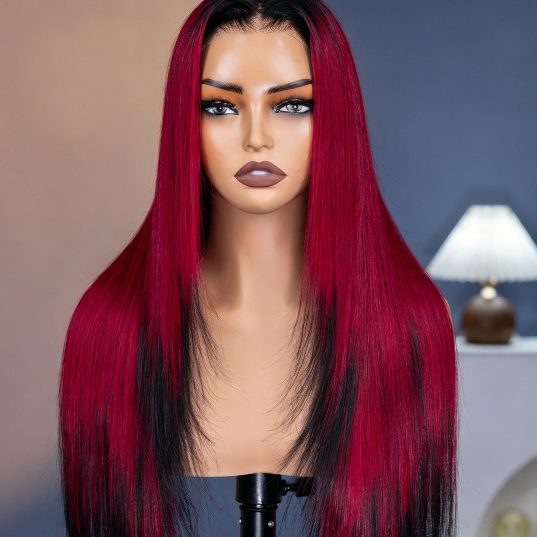 Peruca Wear Go Liso  – Scarlet Noir