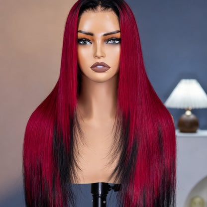 Peruca Wear Go Liso  – Scarlet Noir