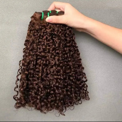 Extensões Pixie – Castanho Chocolate (#4)