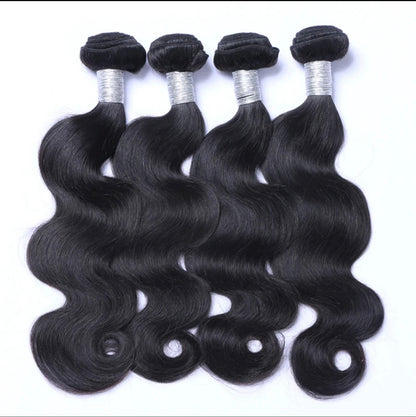 Extensões de Cabelo Humano Peruano Body Wave - Ondulado