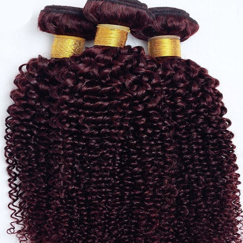 Extensões Kinky Curly – Vinho (#99J)