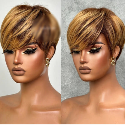 Peruca  Pixie Refinado