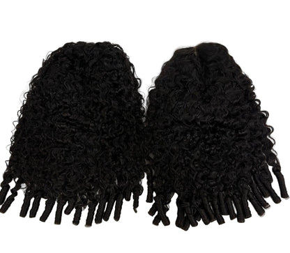 Extensão Cacheada 100% Humana – Burmese Curly (Preto Natural #1B)