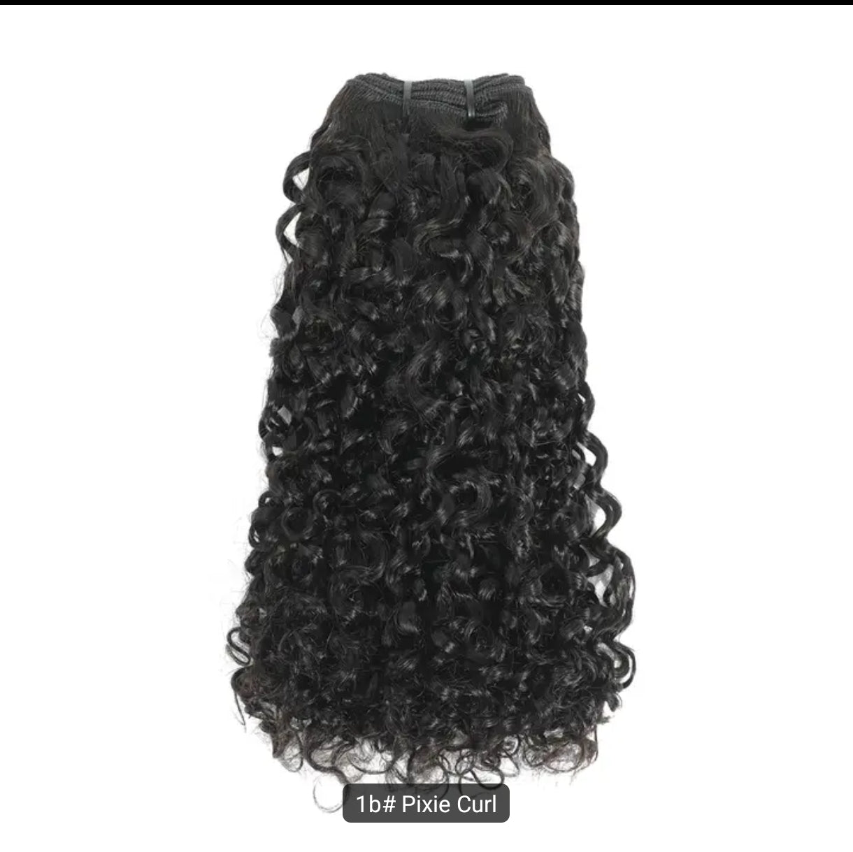 Extensões Pixie – Preto Natural (#1B)