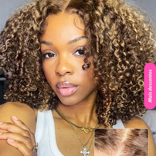 Peruca Wear Go Kinky Curly – Piano (Tricolor)