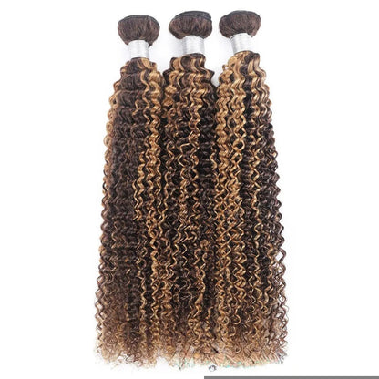 Extensões Kinky Curly – Piano (Tricolor)